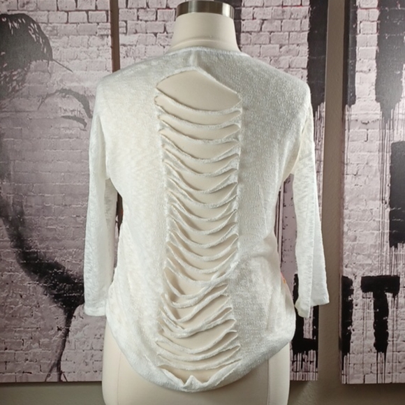 Black Woman Rasta Headband Ripped Back Top - Picture 3 of 4